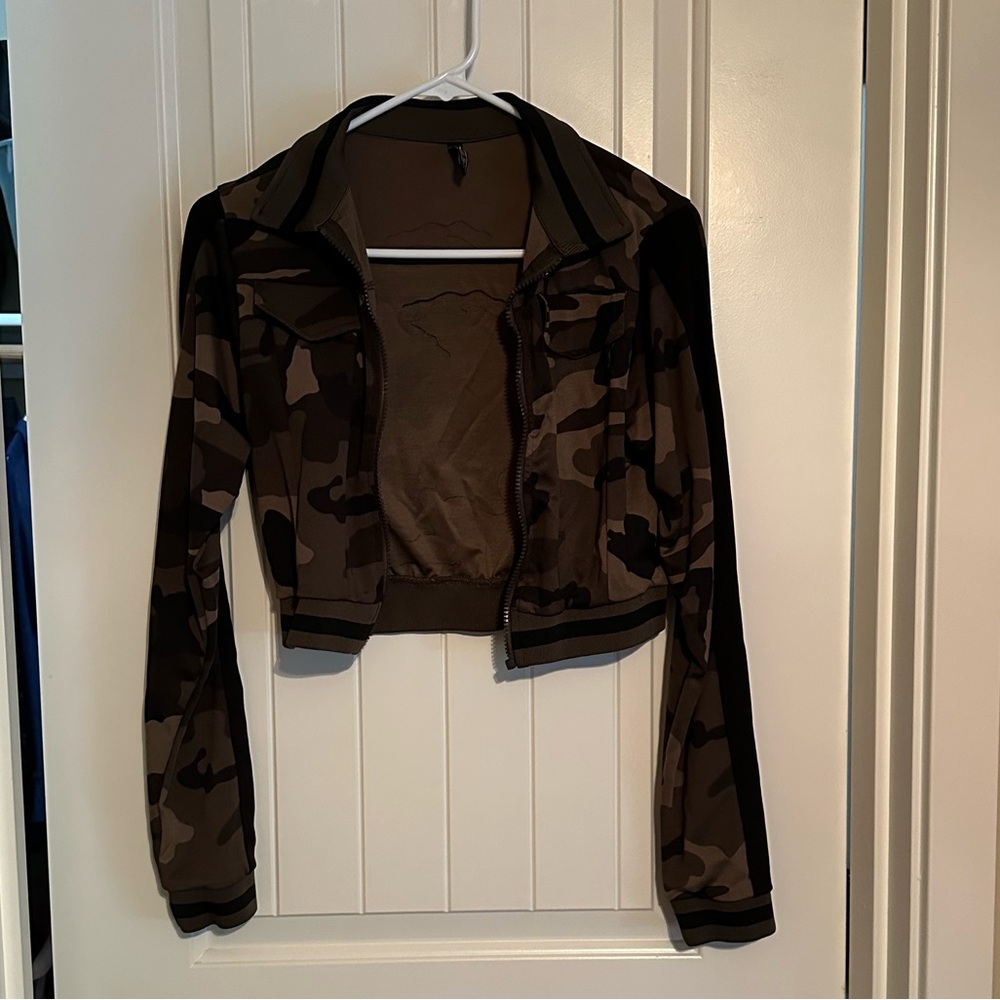 American Bazi cropped jacket